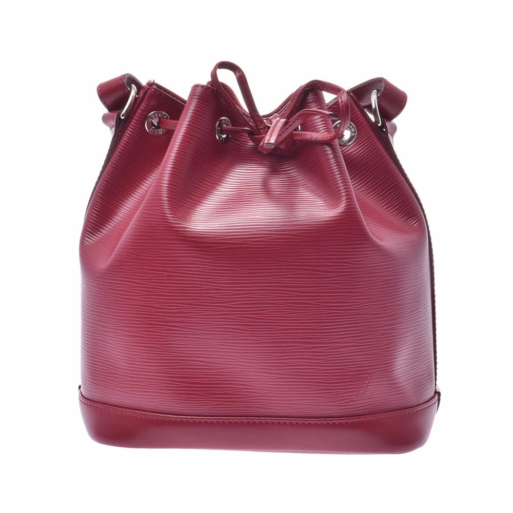 LOUIS VUITTON Epi Noe Fuchsia Pink Leather Shoulder Bag
